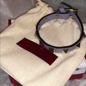 Valentino Purple and Silver bracelet